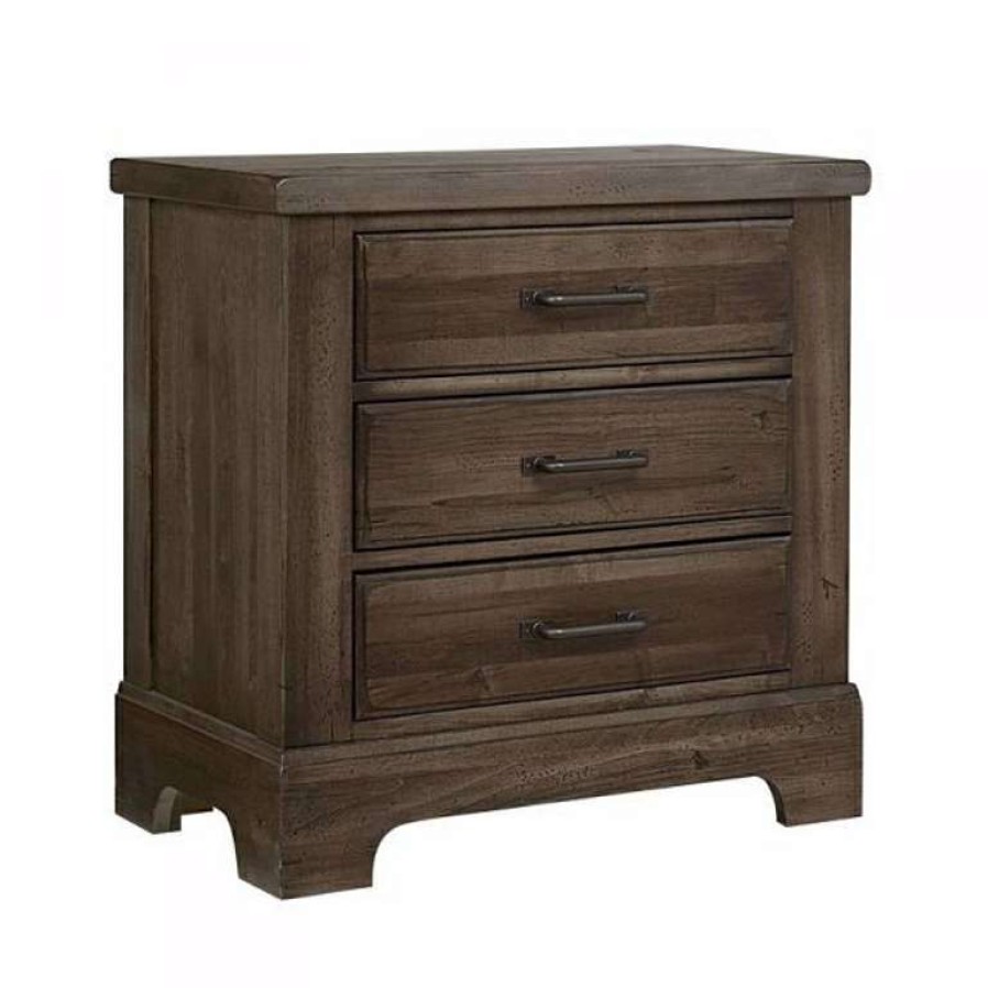 Bedroom * | Large Choice Mink Artisan & Post Nightstand