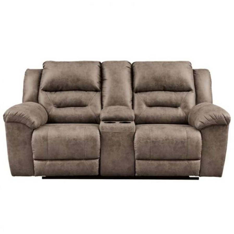 Living Room * | Excellent Quality Stoneland Console Loveseat