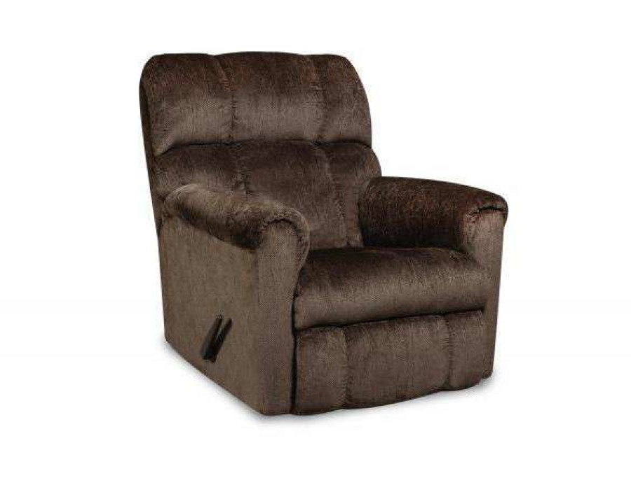 Living Room * | Top Sell Brown Norton Recliner