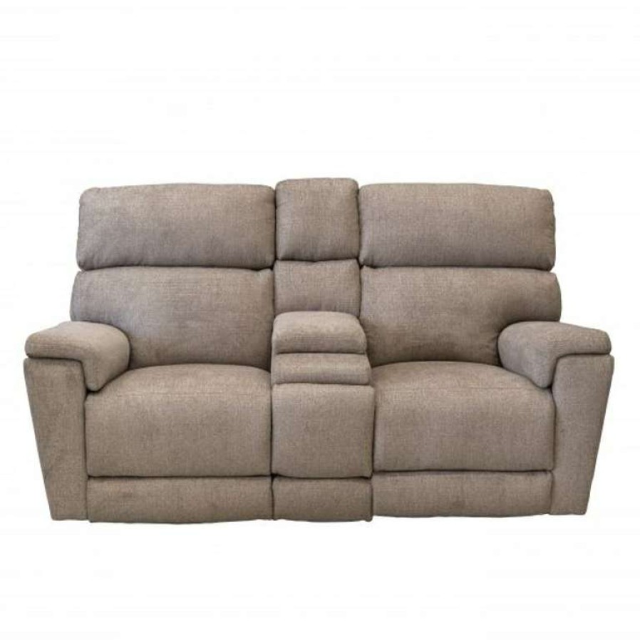 Living Room * | Best Sale Beaufort Power Console Loveseat