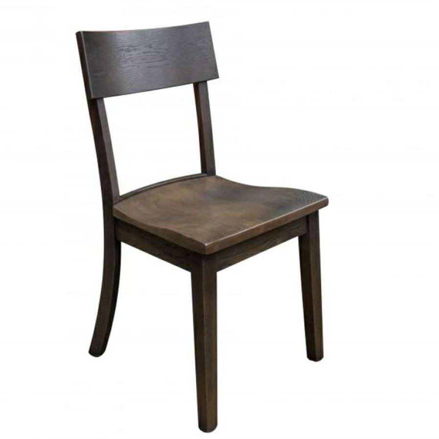 Dining Room * | Large Choice Benchmade Rollins Oak Side Dining Chair