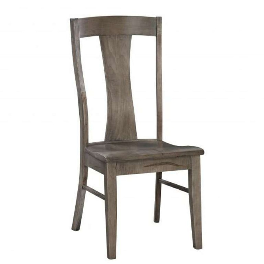 Dining Room * | Bestsellers Benchmade Barnes Greylan Maple Side Dining Chair