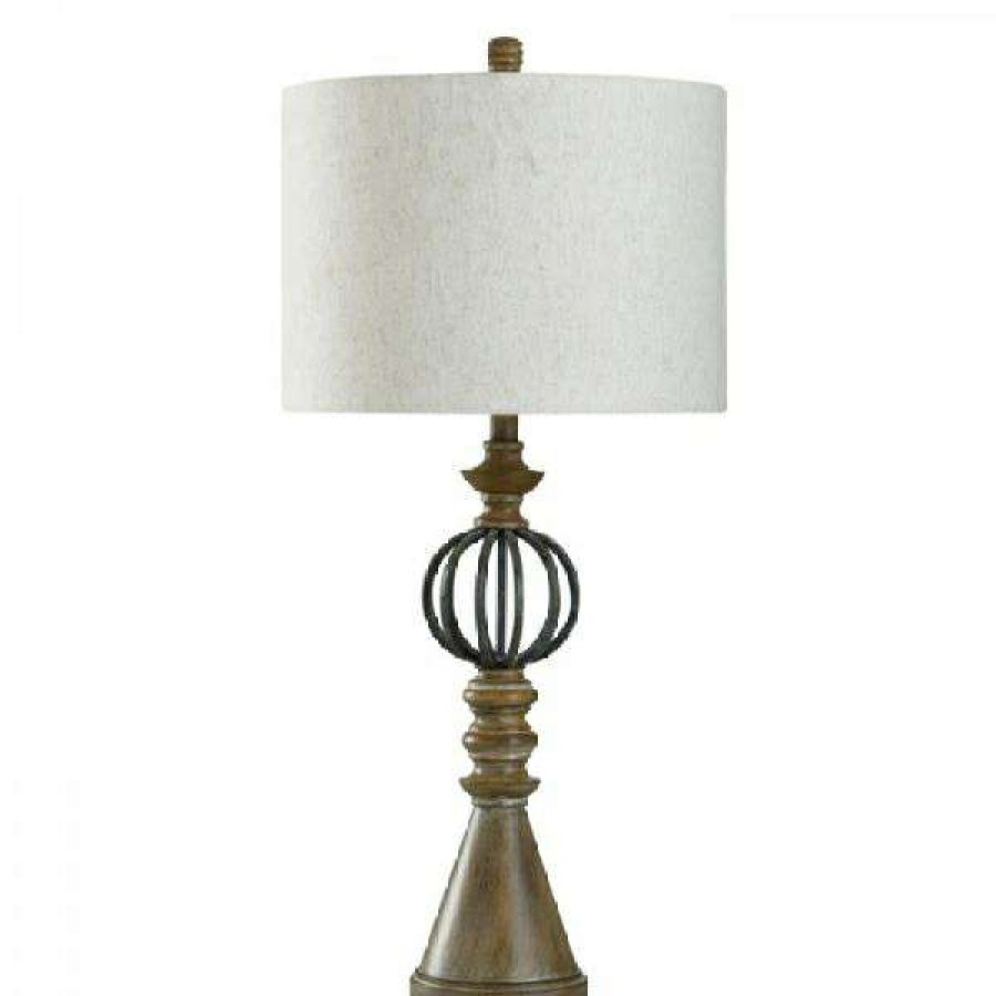 Decor * | Large Choice Cityscape Bronze Lamp