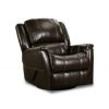 Living Room * | Top Sell Walnut Mercury Swivel Glider Recliner