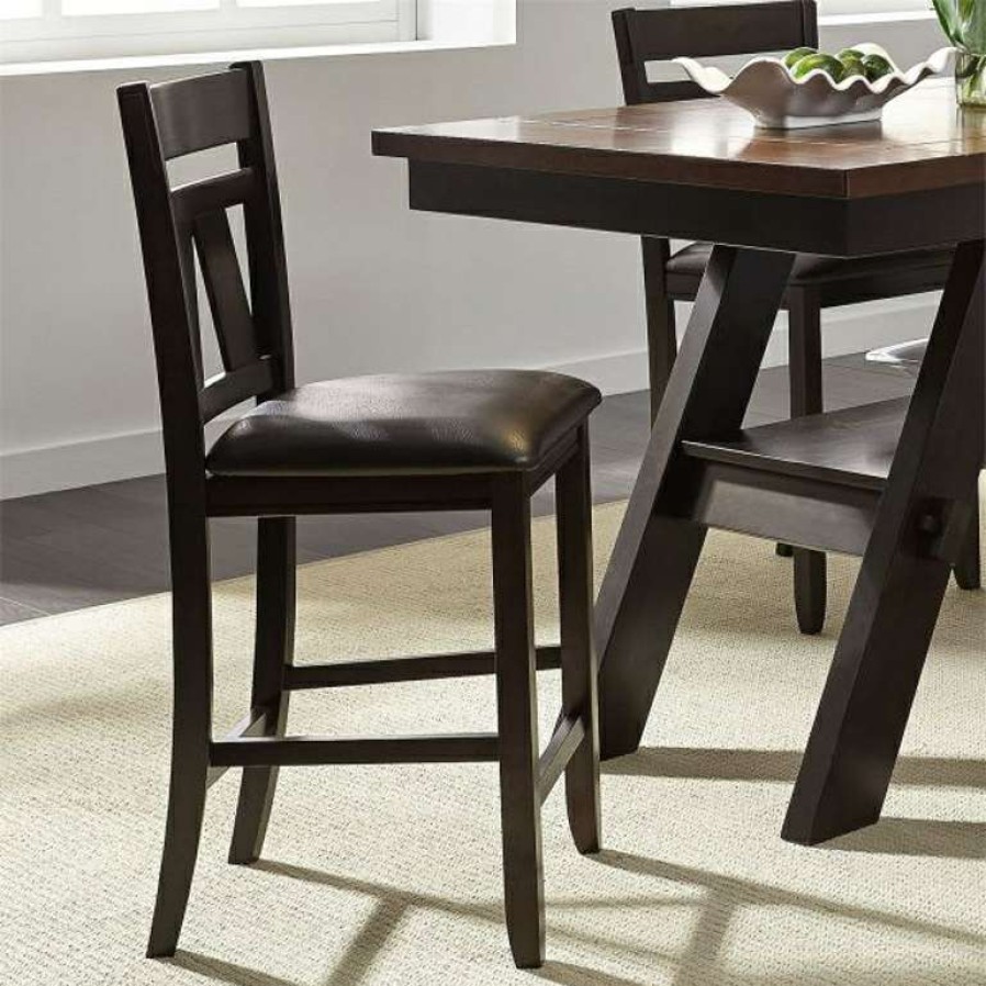 Dining Room * | Featured Splat Back Counter Stool