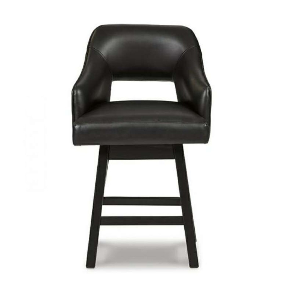 Dining Room * | Discount Sale Tallenger Black Counter Stool