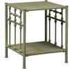 Bedroom * | Opening Sales Green Vintage Series Open Nightstand