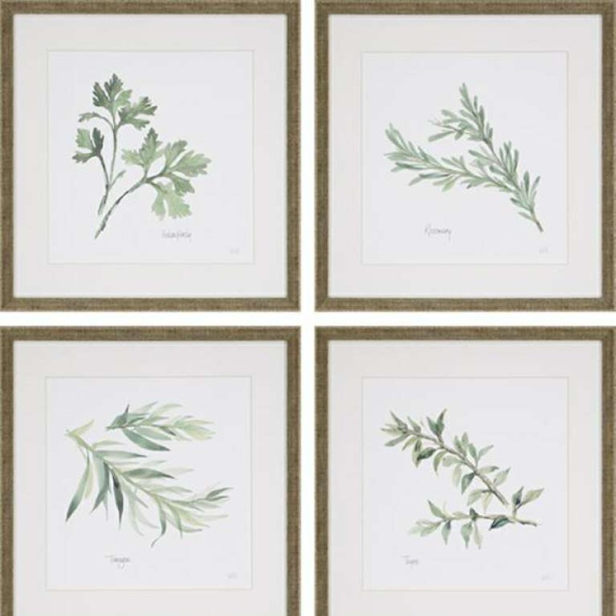 Decor * | Discount Sale Herb Picture Set