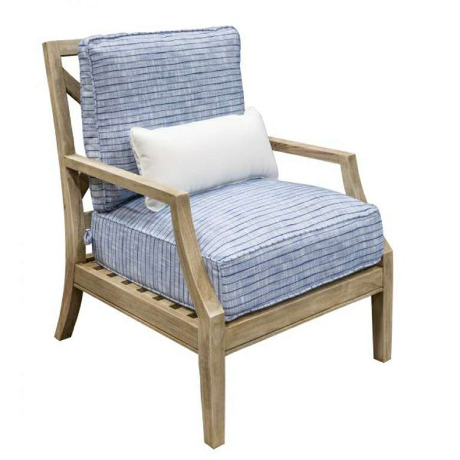 Outdoor * | Cut Price Haley Teak Outdoor Lounge Chair