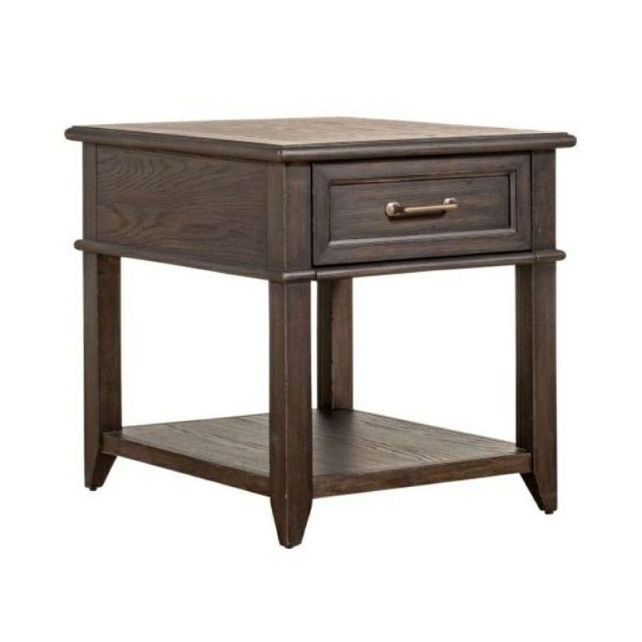 Furniture * | Bestsellers Mill Creek Drawer End Table