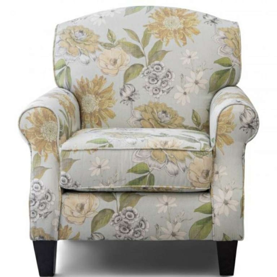 Living Room * | Store Flora Powder Accent Chair