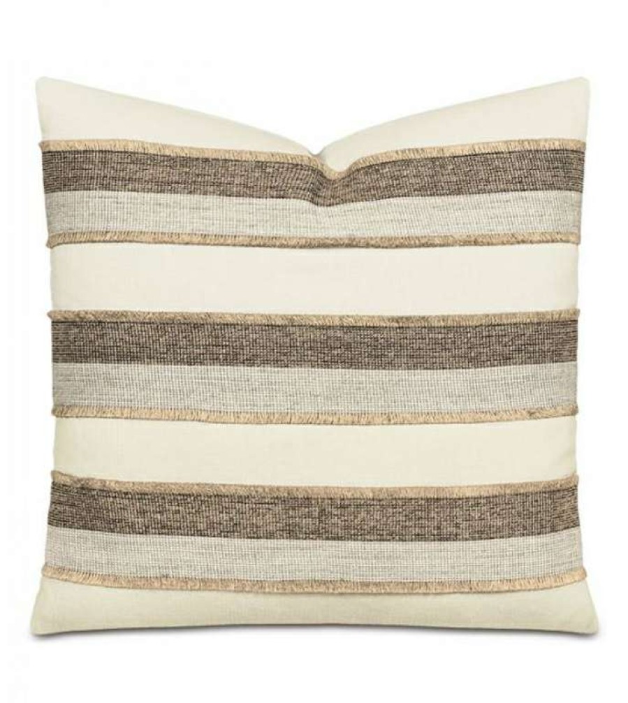 Decor * | Flash Sale Marin Mini Fringe Square Pillow