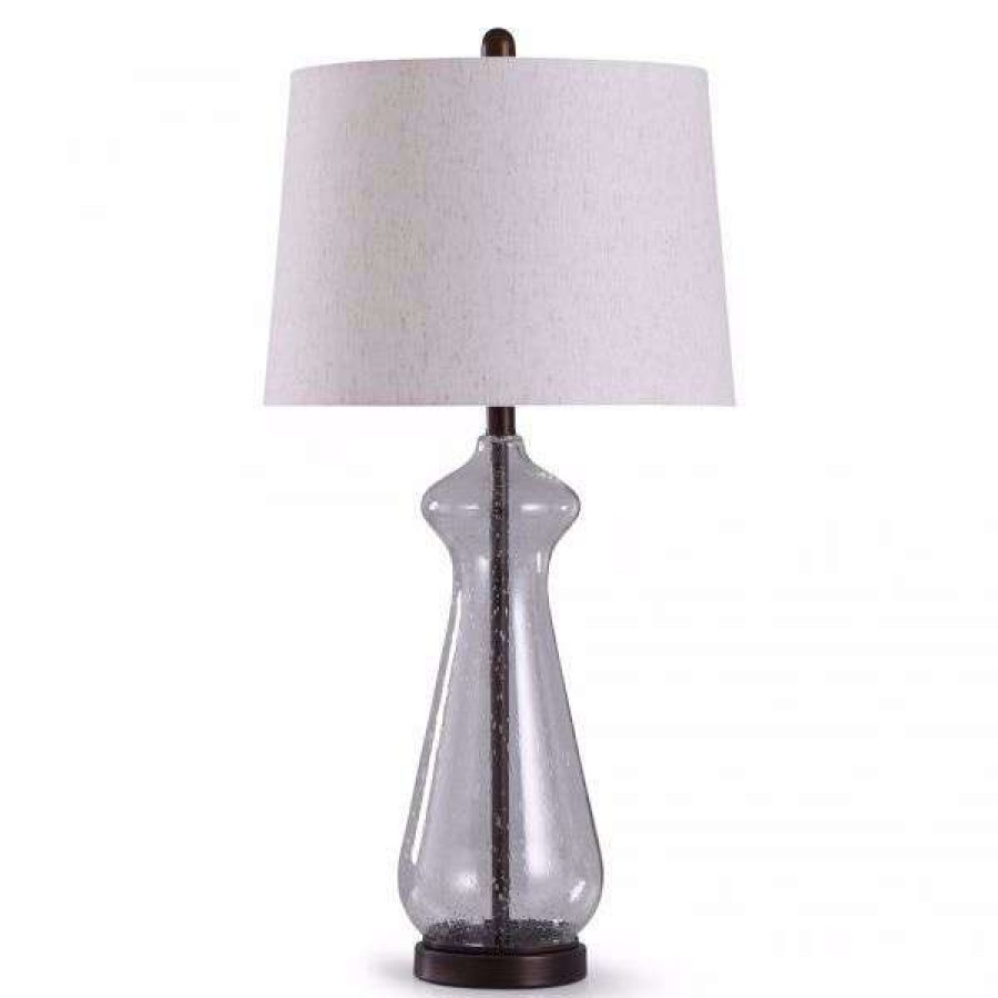 Decor * | Flash Sale Clear Seed Table Lamp