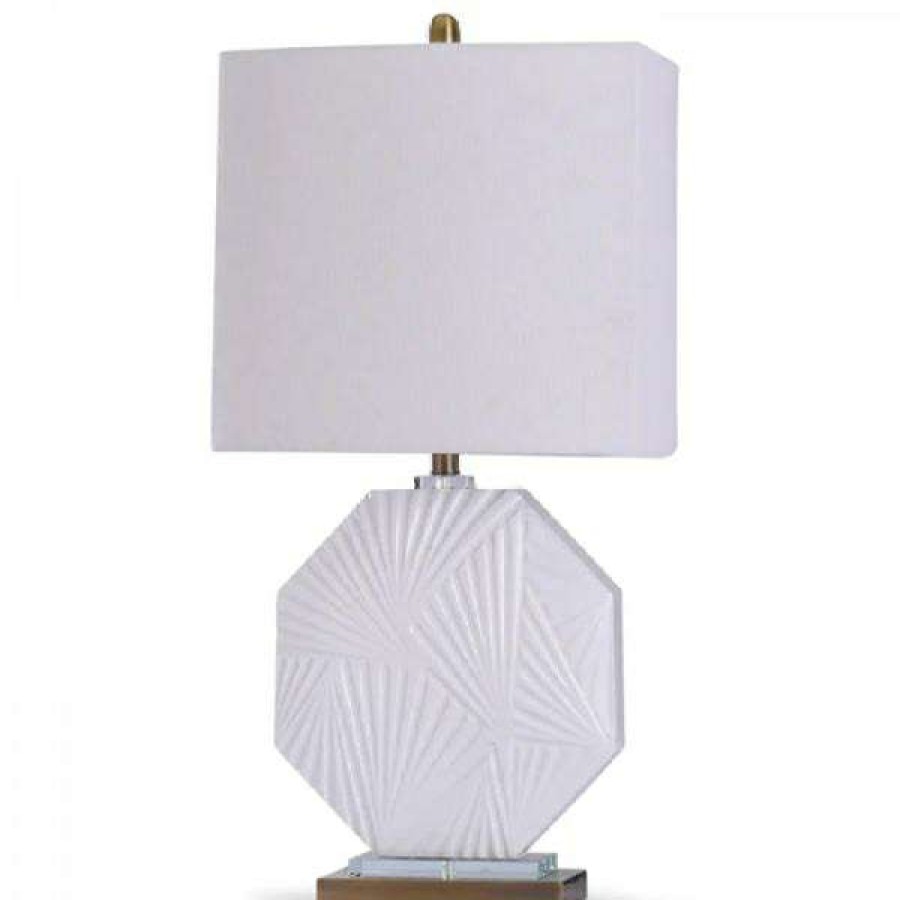 Decor * | Premium Canvey Gold Table Lamp