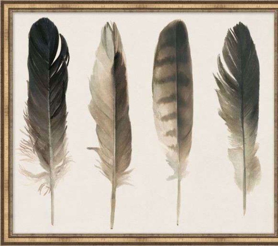 Decor * | Opening Sales Muted Feathers Ii