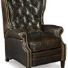 Living Room * | Special Hudson Leather Reclining Chair