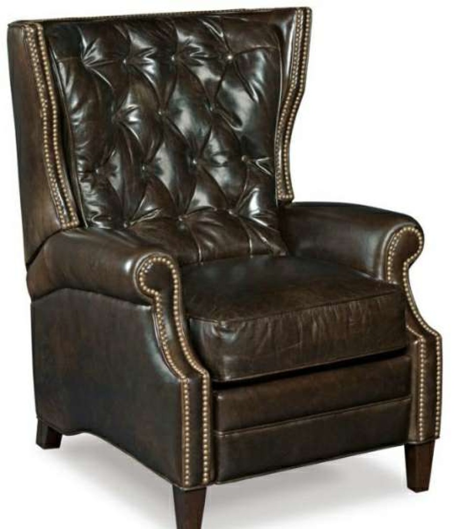 Living Room * | Special Hudson Leather Reclining Chair