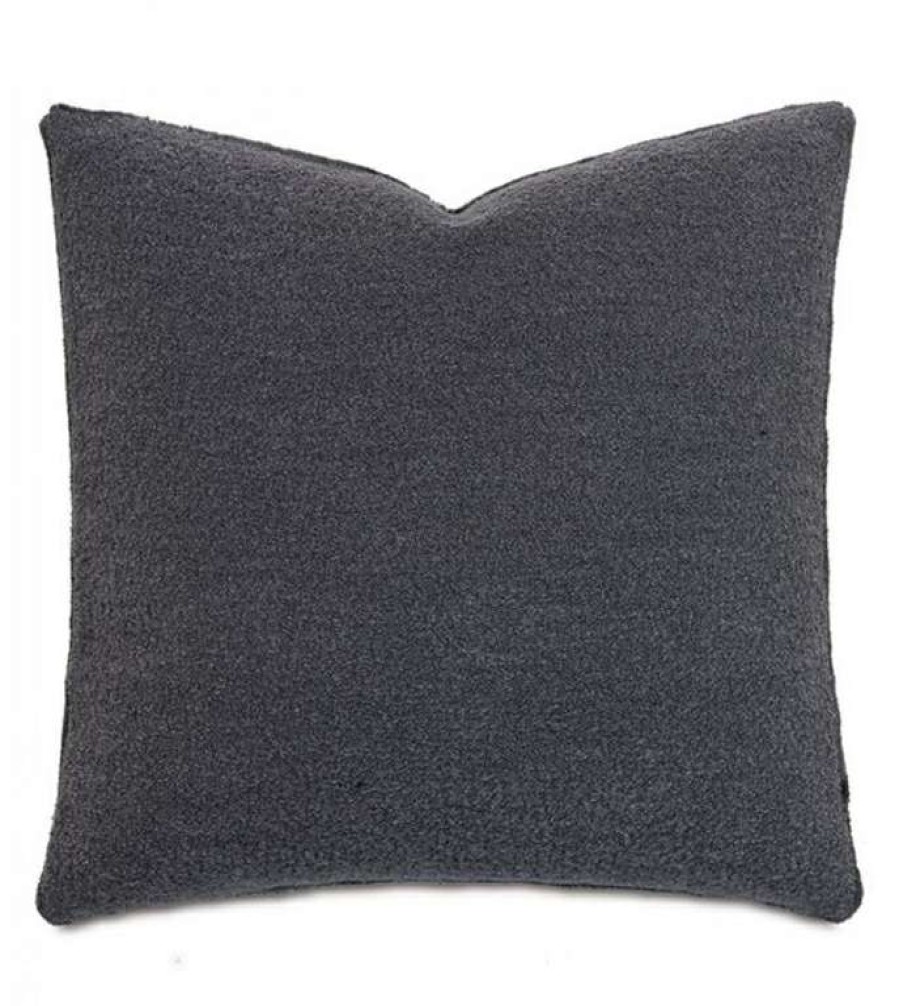 Decor * | Excellent Quality Lobos Boucle Decorative Slate Pillow