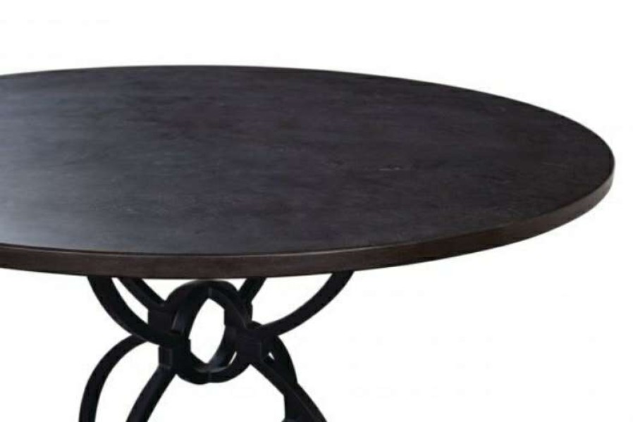 Dining Room * | Discount Sale Benchmade Atlas Blue Stone Dining Table