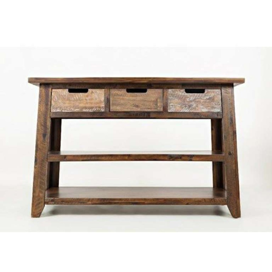 Furniture * | Large Choice Painted Canyon Sofa Table