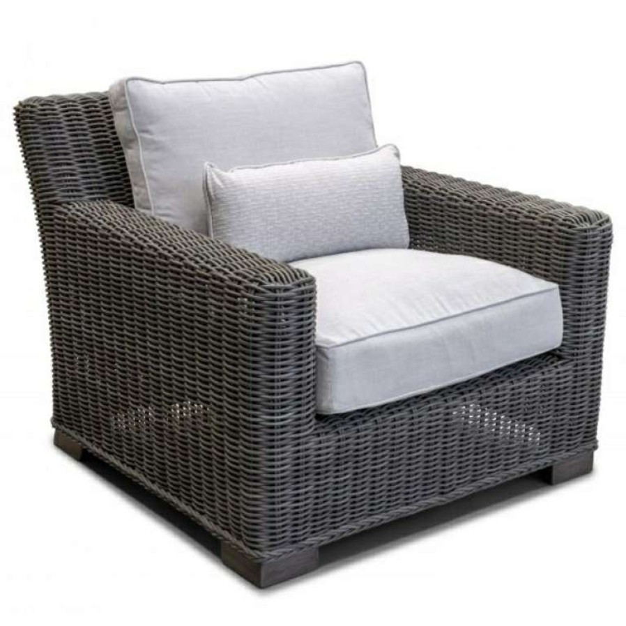 Outdoor * | Discount Sale Rustic Woven Outdoor Chair