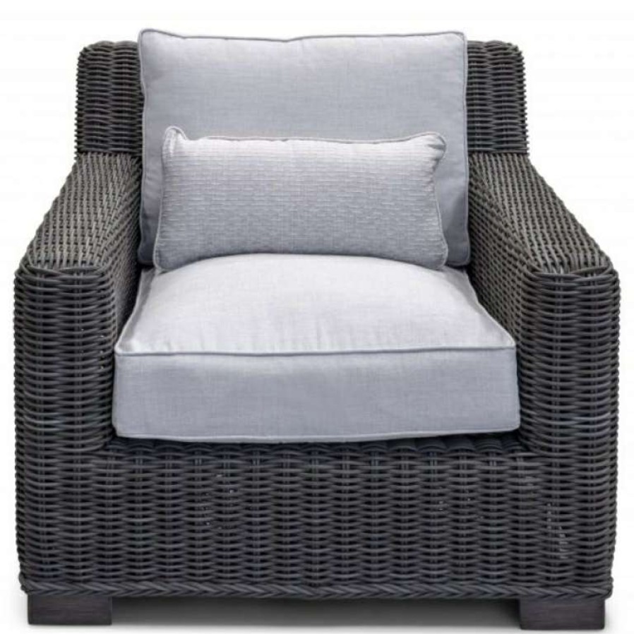 Outdoor * | Discount Sale Rustic Woven Outdoor Chair