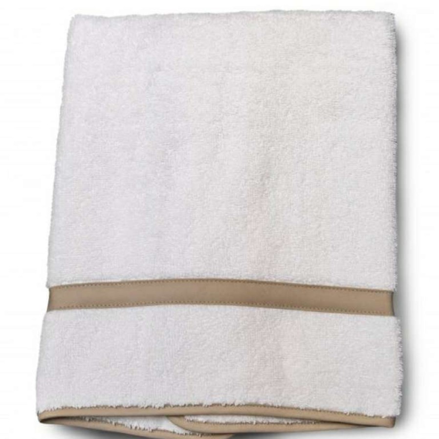 Decor * | Cut Price Yates Roma White Guest Towel