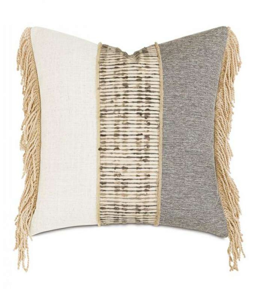 Decor * | Discount Sale Cabo Textured Colorblock Pillow