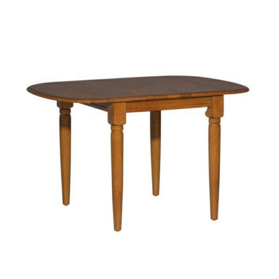 Dining Room * | Premium Tobacco Drop Leaf Dining Table