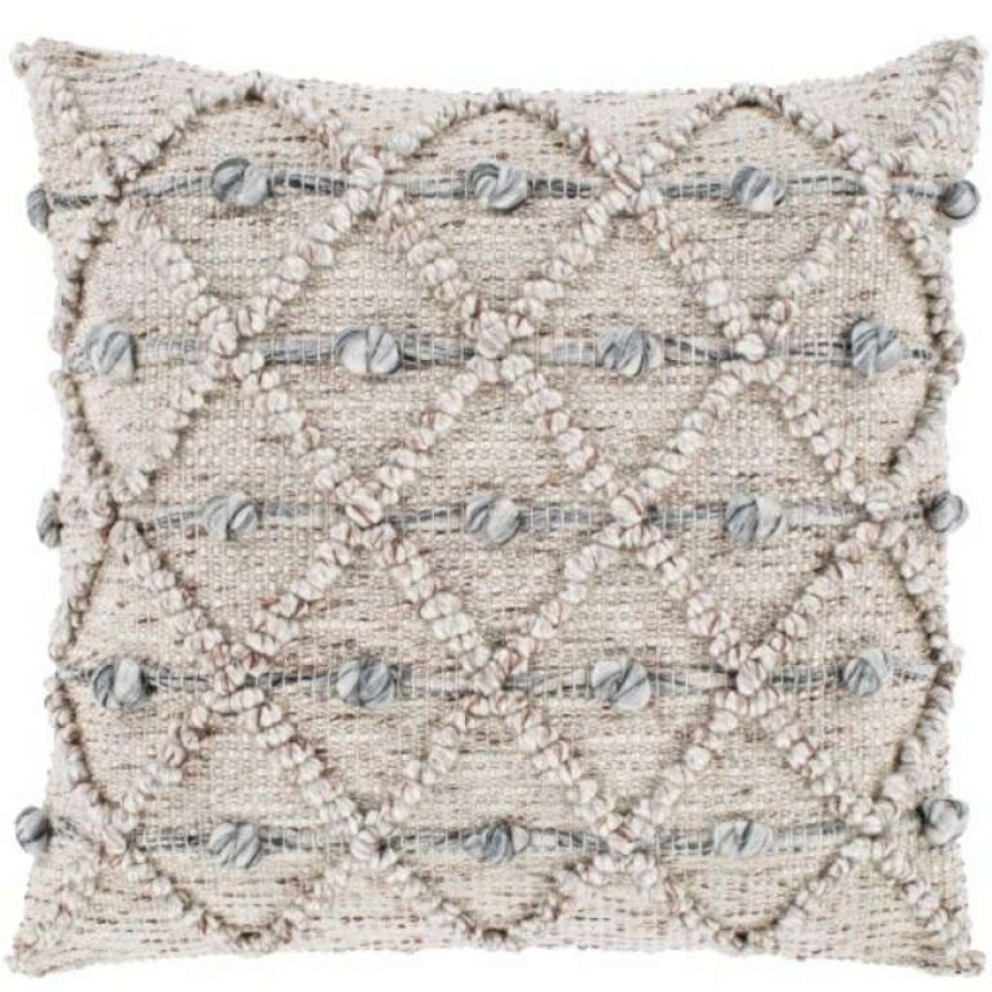 Decor * | Unique Anders Taupe Toss Pillow