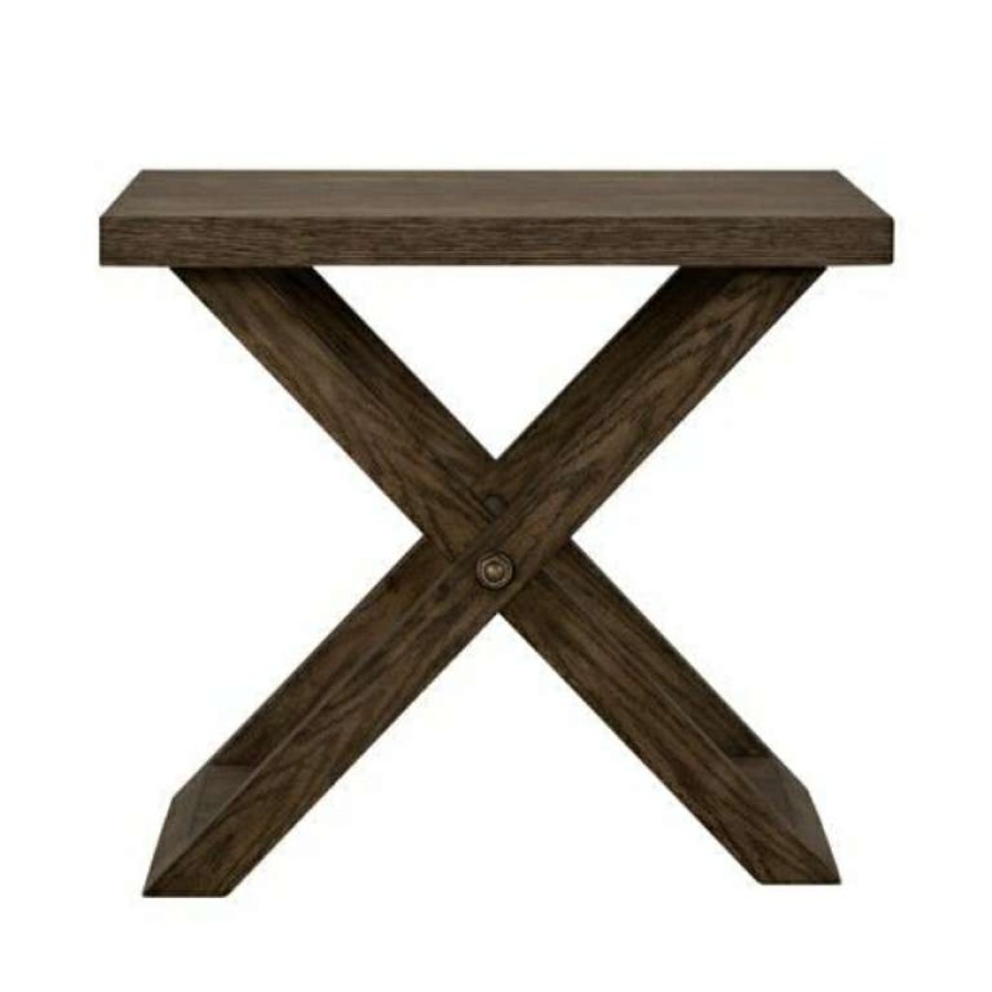 Furniture * | Special Crossroads End Table