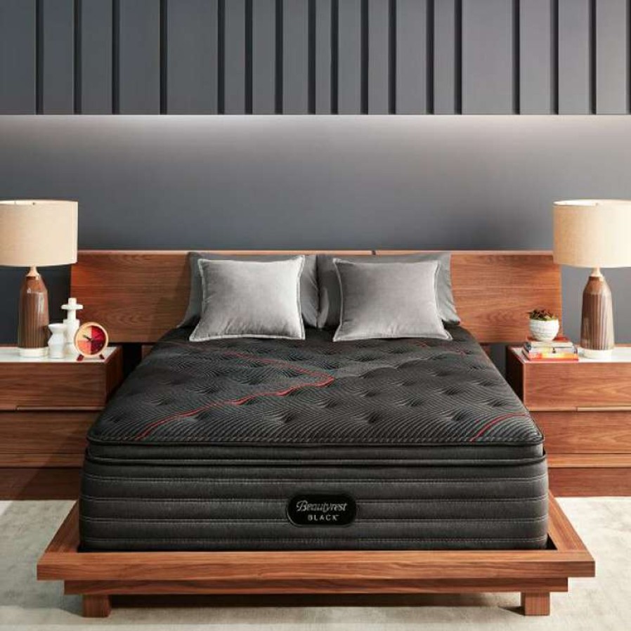 Mattresses * | Best Sale Black C-Class Plush Pillow Top Full Mattress