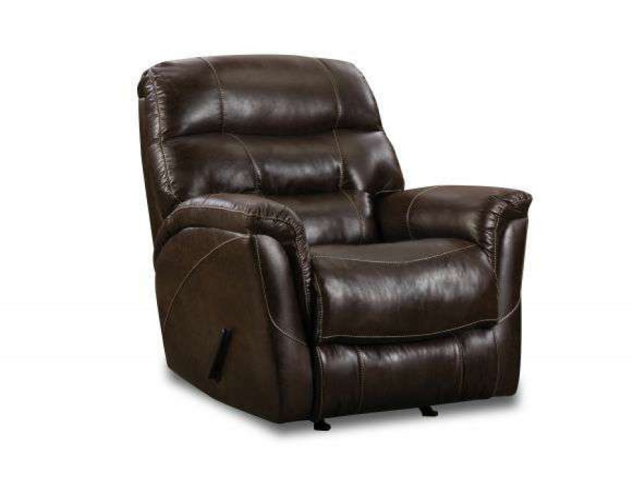 Living Room * | Large Choice Dark Chocolate Sierra Recliner