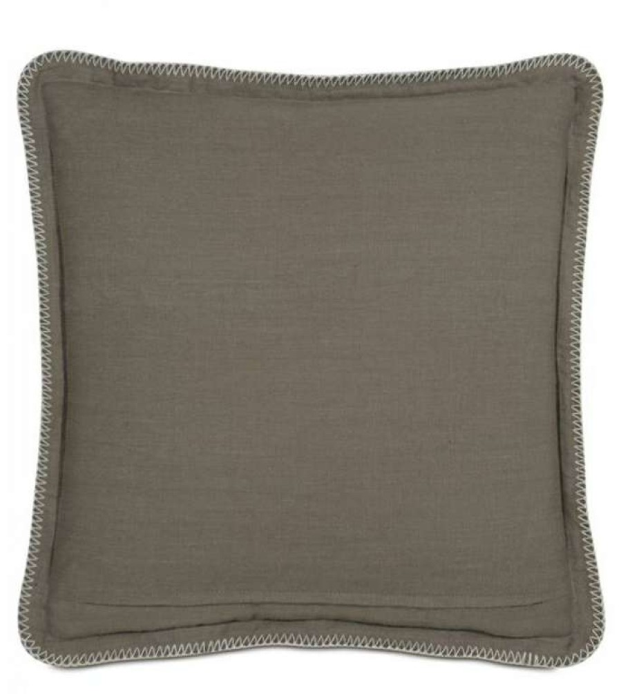 Decor * | New Threads Telluride Leather Decorative Pillow