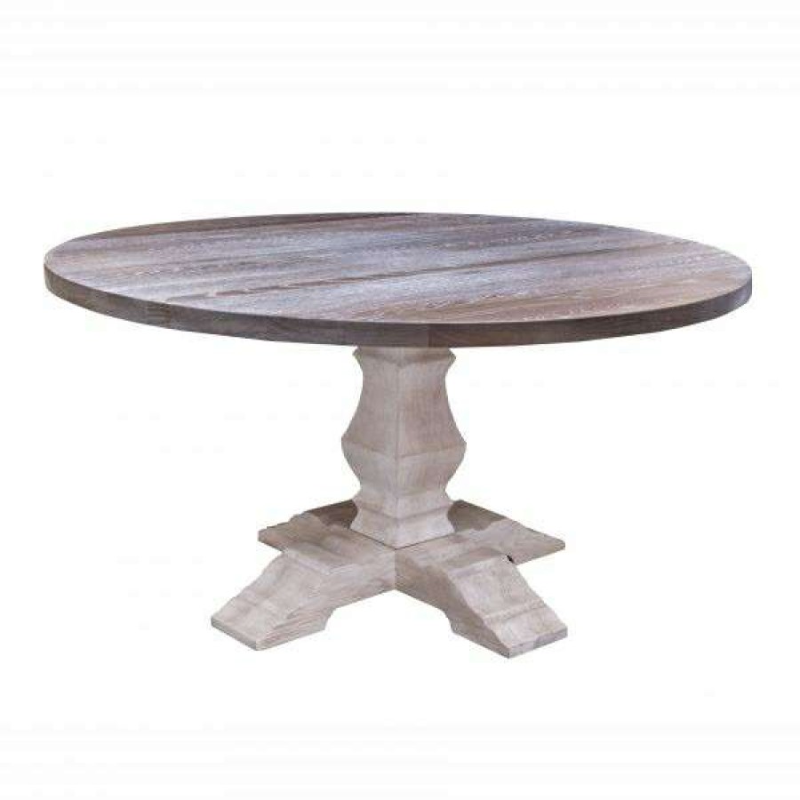 Dining Room * | Opening Sales Benchmade Tavern Cumber Oak Round Dining Table