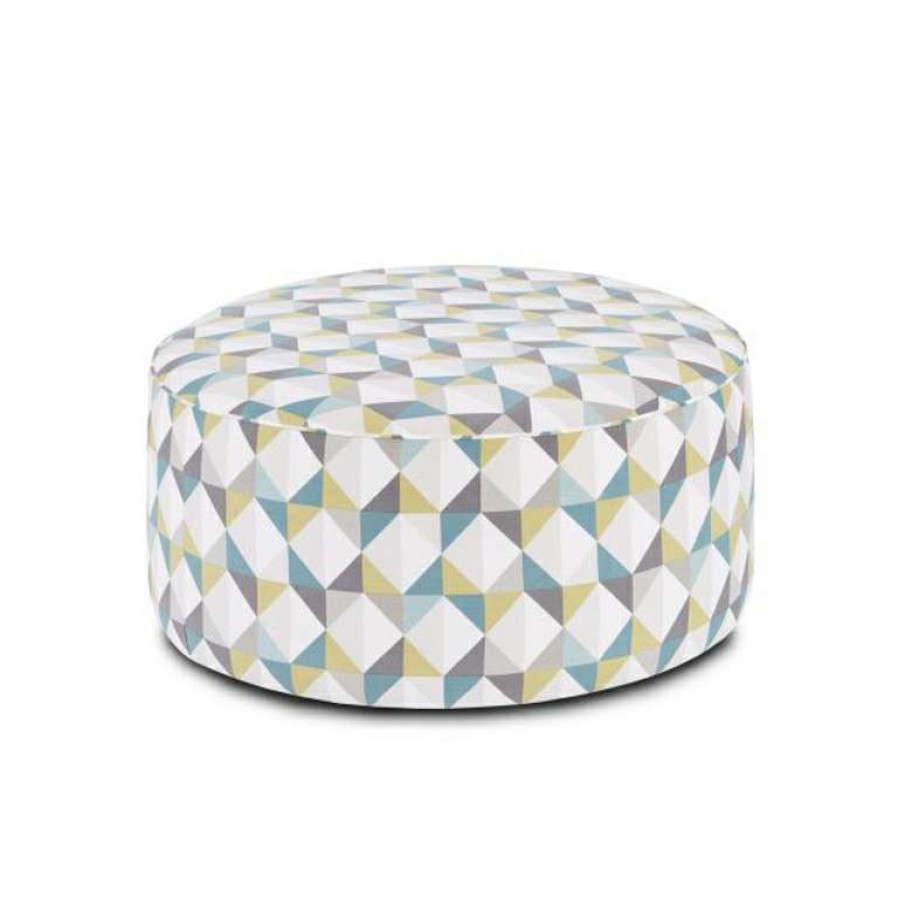 Living Room * | Best Sale Denmark Caper Cocktail Ottoman