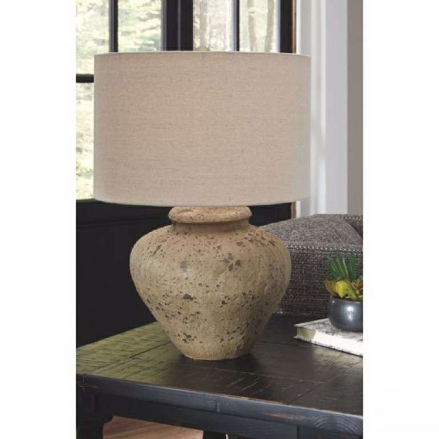 Decor * | Best Sale Mahfuz Ceramic Table Lamp