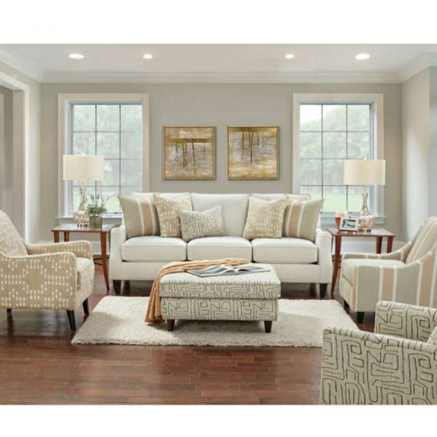 Living Room * | Best Sale Charlotte Parchment Sofa