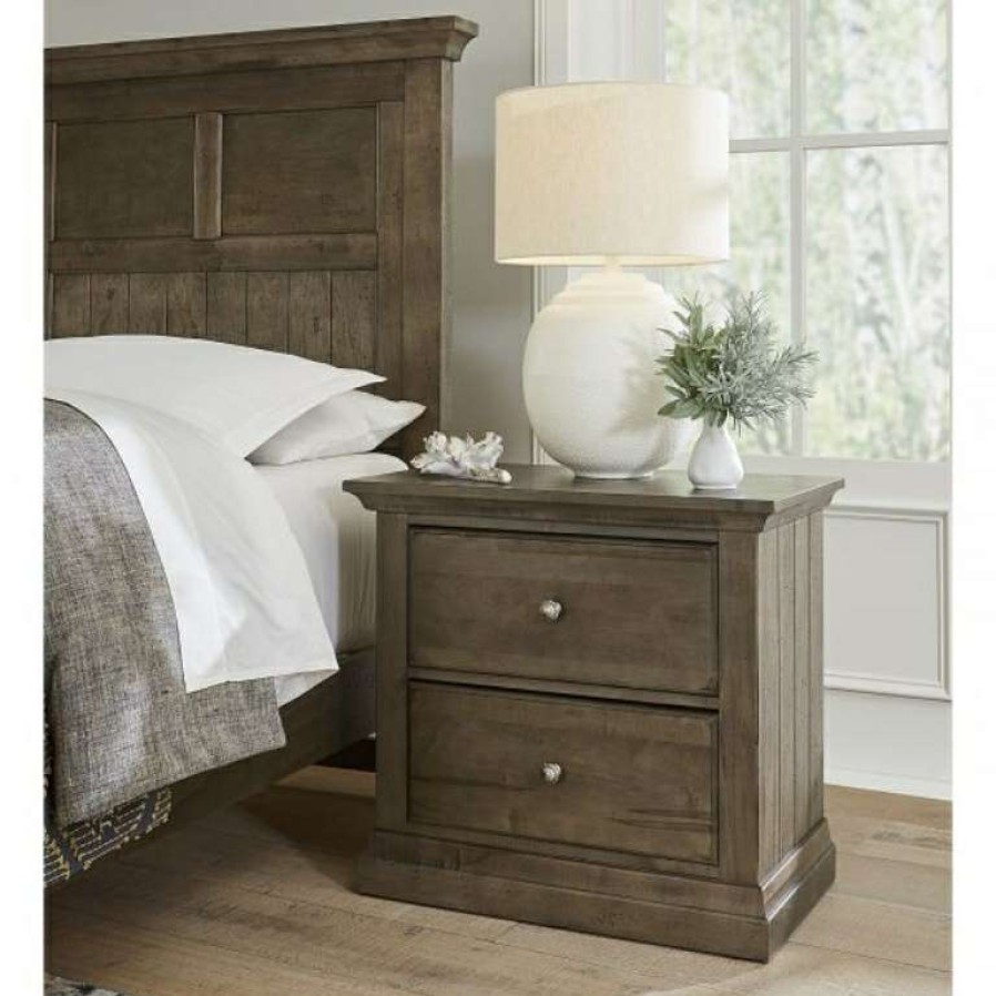 Bedroom * | Opening Sales Carlisle Dark Sable Nightstand